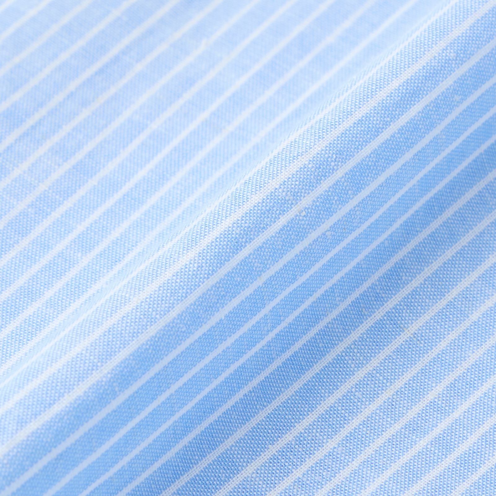 てまラク　綿麻７分袖スタンドブラウス