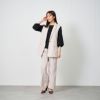 麻調ミドル丈テーラージレ