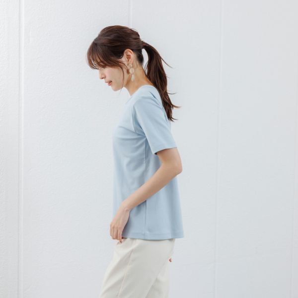 なめらかコットン半袖Ｔシャツ