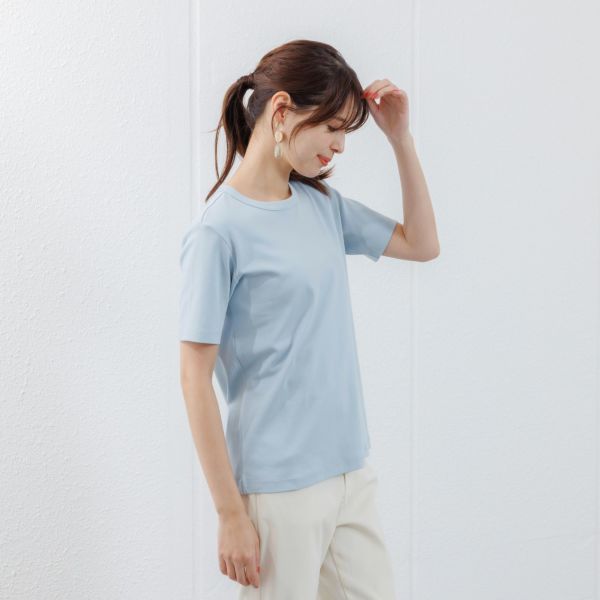 なめらかコットン半袖Ｔシャツ