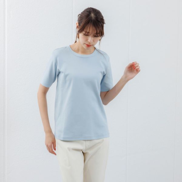 なめらかコットン半袖Ｔシャツ