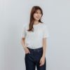 オーガニックコットン　クルーネック半袖Tシャツ