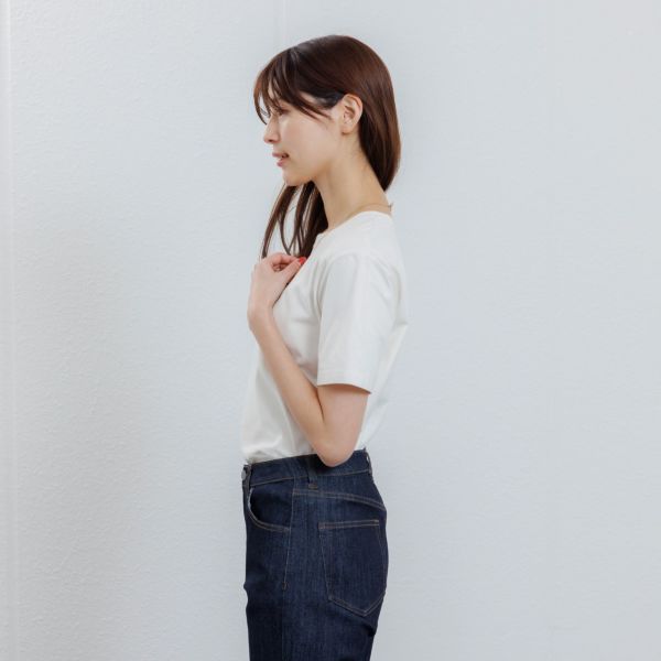オーガニックコットン　クルーネック半袖Tシャツ