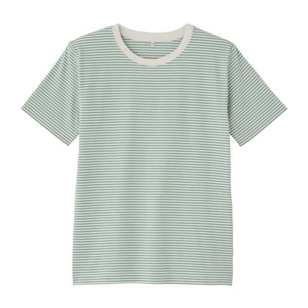 オーガニックコットン　クルーネック半袖Tシャツ