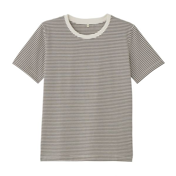 オーガニックコットン　クルーネック半袖Tシャツ