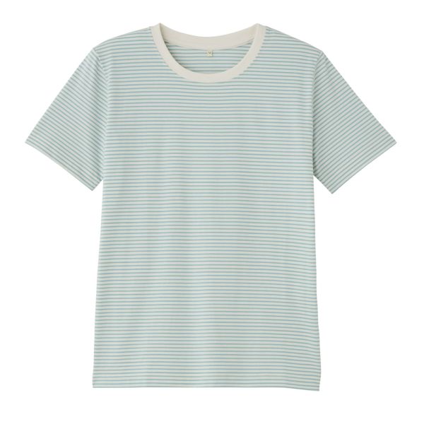 オーガニックコットン　クルーネック半袖Tシャツ