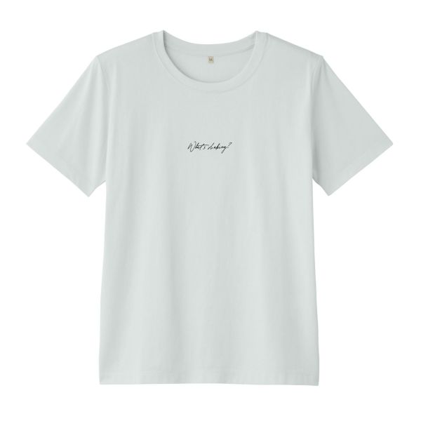 オーガニックコットン　クルーネック半袖Tシャツ