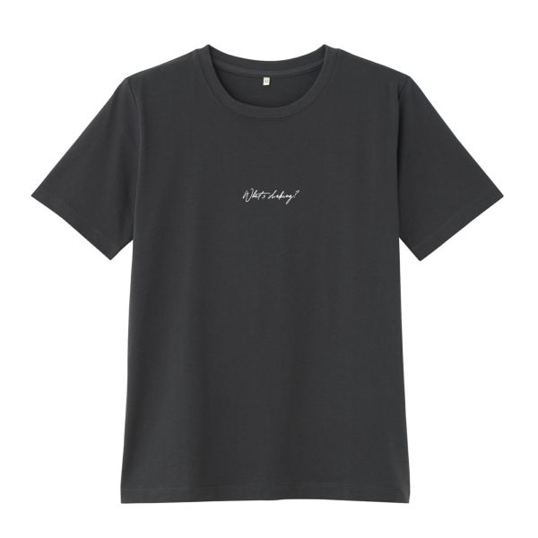 オーガニックコットン　クルーネック半袖Tシャツ