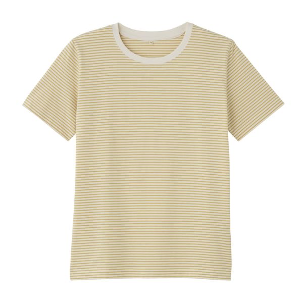 オーガニックコットン　クルーネック半袖Tシャツ