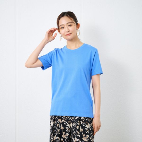 オーガニックコットン　クルーネック半袖Tシャツ