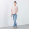 シルキーコットン　ひんやり抗菌防臭　ドルマン半袖Tシャツ