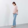 シルキーコットン　ひんやり抗菌防臭　ドルマン半袖Tシャツ