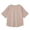 シルキーコットン　ひんやり抗菌防臭　ドルマン半袖Tシャツ