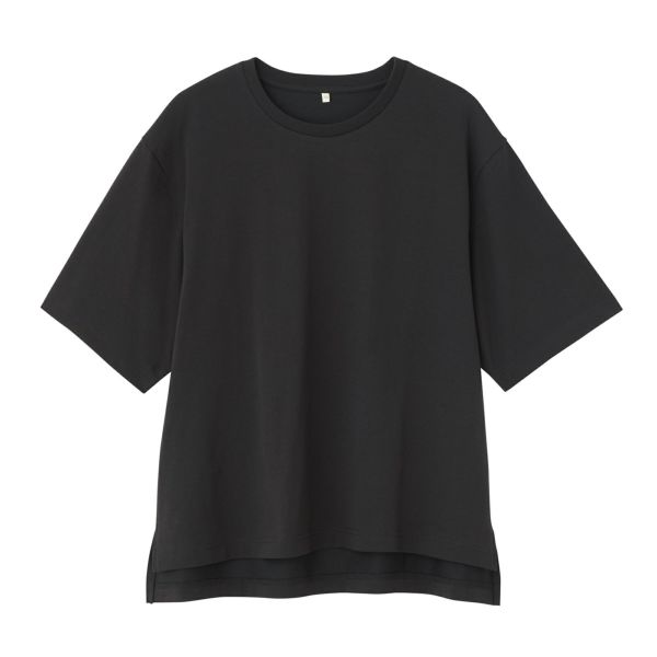 【ピースフィットクール】　遮熱・UV対策ひんやりサラサラ　5分袖Tシャツ