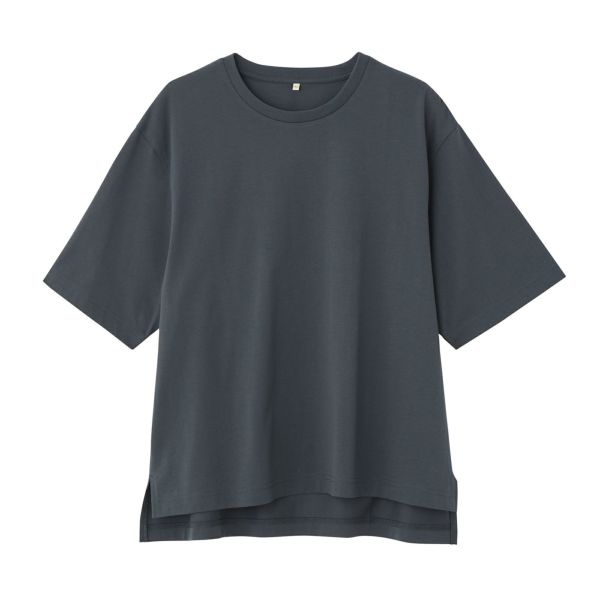 【ピースフィットクール】　遮熱・UV対策ひんやりサラサラ　5分袖Tシャツ