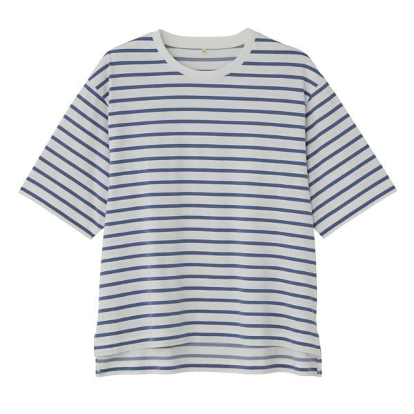 【ピースフィットクール】　遮熱・UV対策ひんやりサラサラ　5分袖Tシャツ