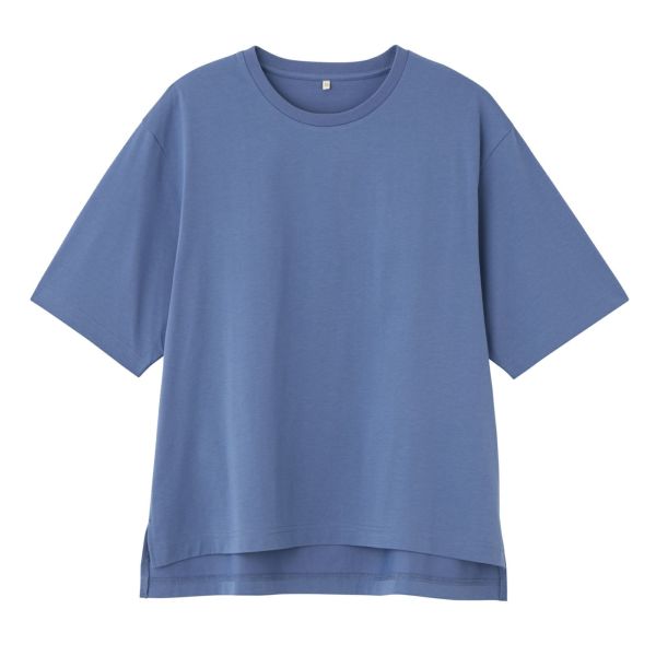【ピースフィットクール】　遮熱・UV対策ひんやりサラサラ　5分袖Tシャツ