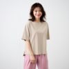 【ピースフィットクール】　遮熱・UV対策ひんやりサラサラ　5分袖Tシャツ