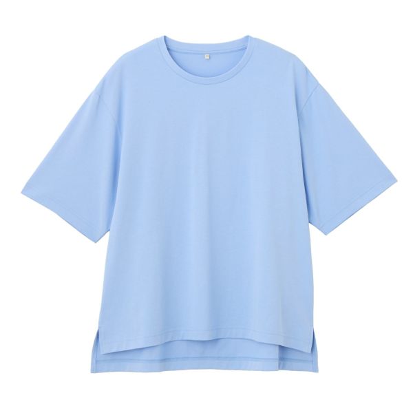 【ピースフィットクール】　遮熱・UV対策ひんやりサラサラ　5分袖Tシャツ