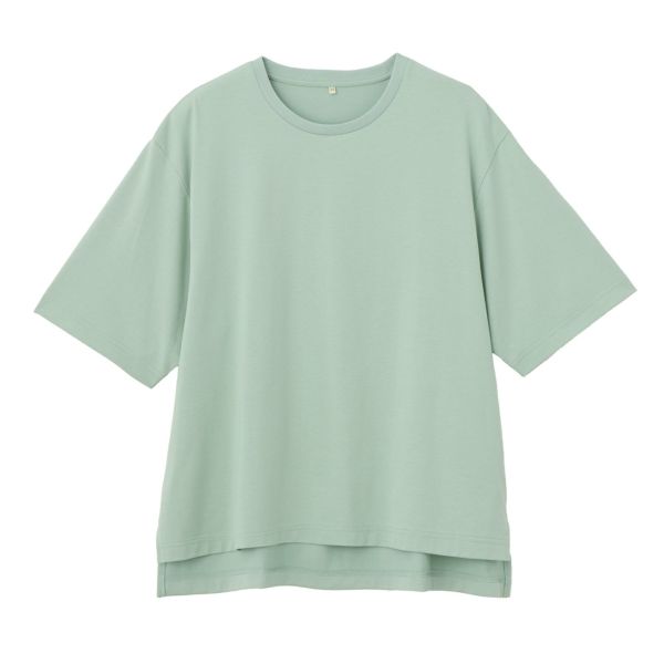 【ピースフィットクール】　遮熱・UV対策ひんやりサラサラ　5分袖Tシャツ
