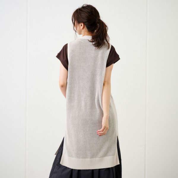 洗えるメッシュジレ