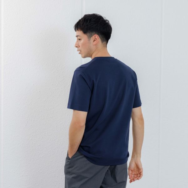 シルキーコットン　スムース半袖Tシャツ