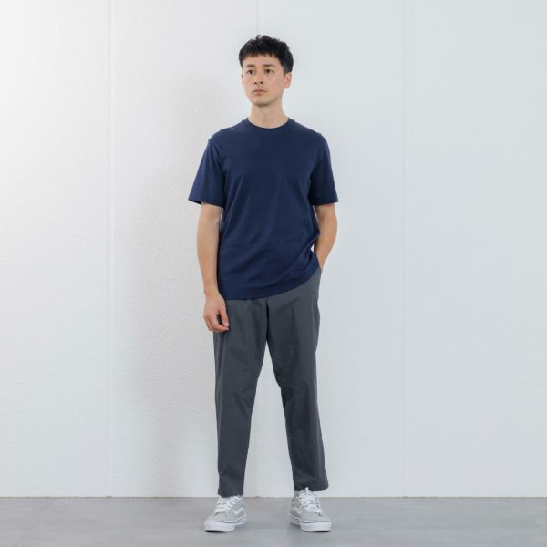 シルキーコットン　スムース半袖Tシャツ