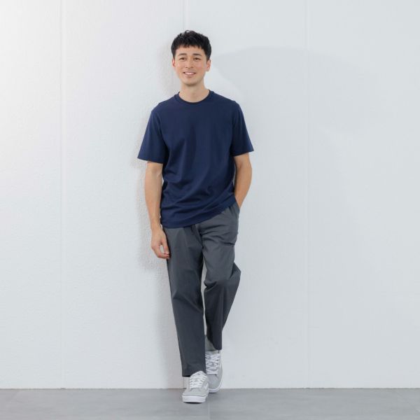 シルキーコットン　スムース半袖Tシャツ