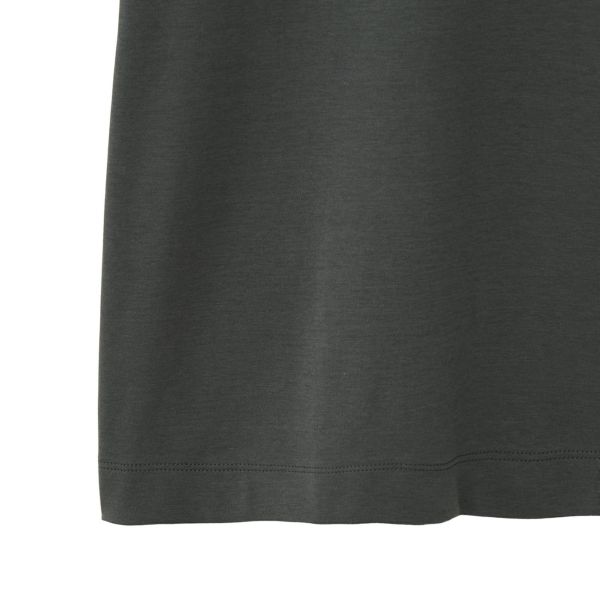 シルキーコットン　スムース半袖Tシャツ