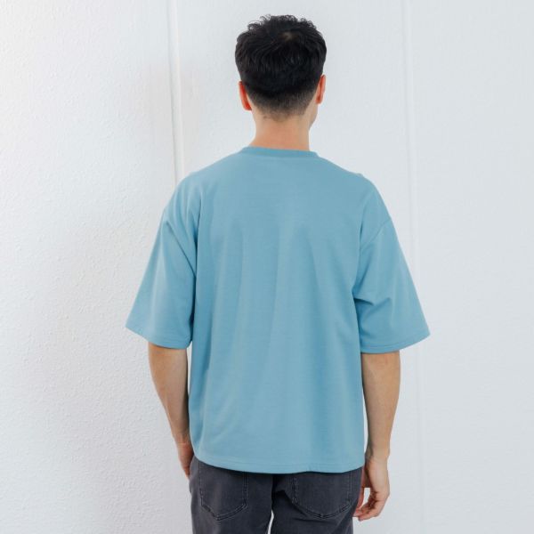 【ピースフィットクール】　遮熱スムース無地五分袖Tシャツ
