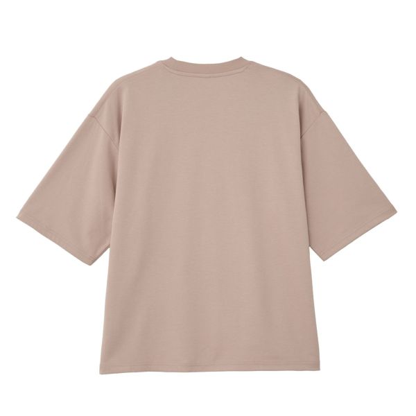 【ピースフィットクール】　遮熱スムース無地五分袖Tシャツ