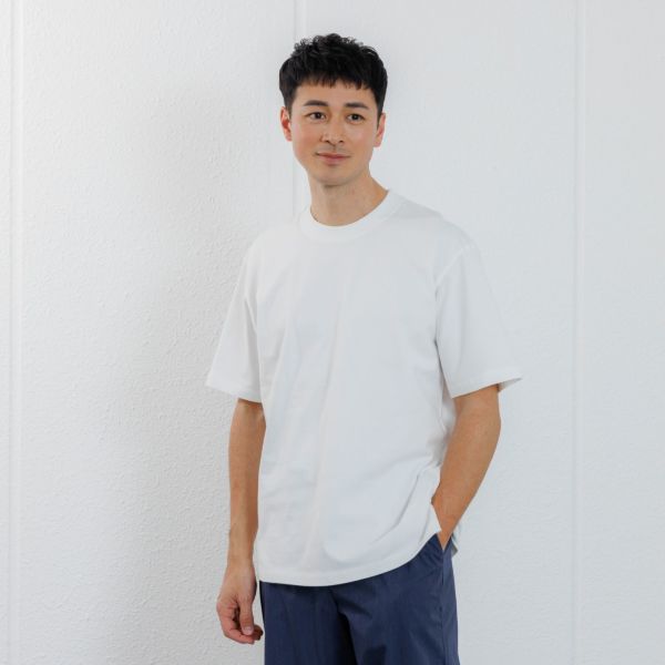オーガニックコットン太番手無地半袖Ｔシャツ
