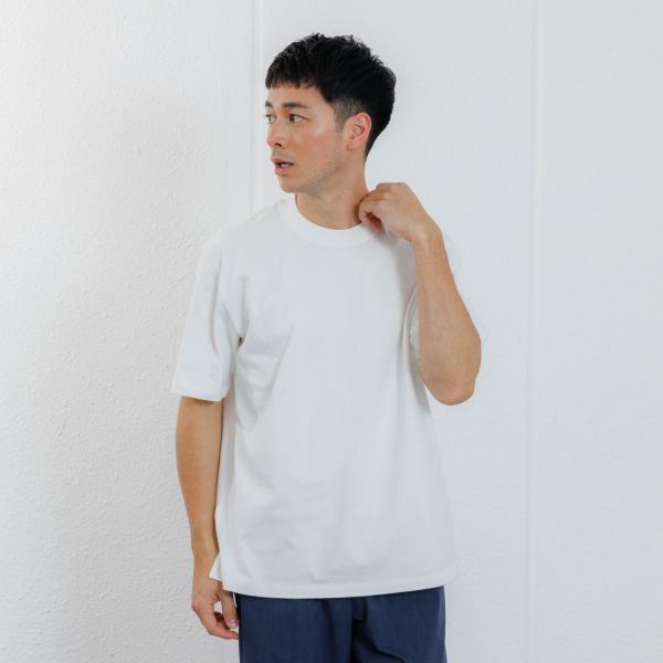 オーガニックコットン太番手無地半袖Ｔシャツ