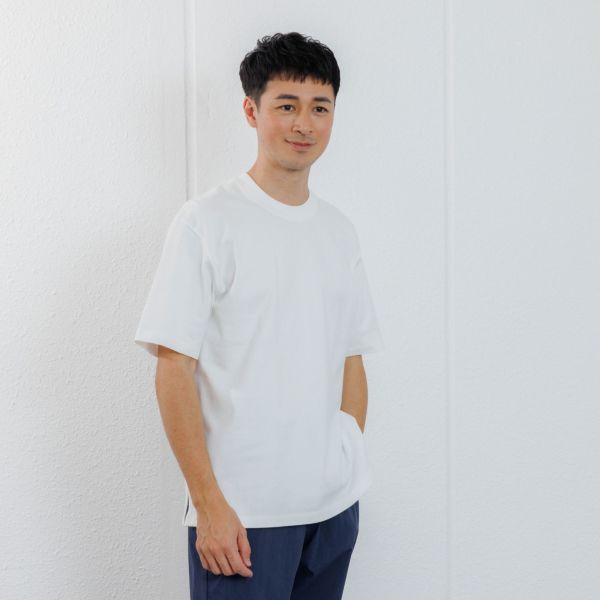 オーガニックコットン太番手無地半袖Ｔシャツ