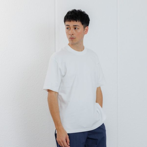 オーガニックコットン太番手無地半袖Ｔシャツ
