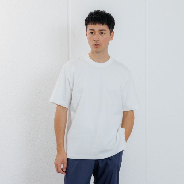 オーガニックコットン太番手無地半袖Ｔシャツ