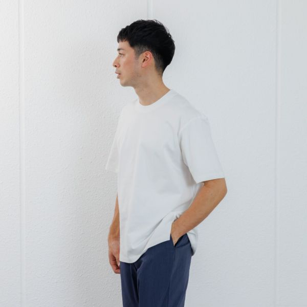 オーガニックコットン太番手無地半袖Ｔシャツ