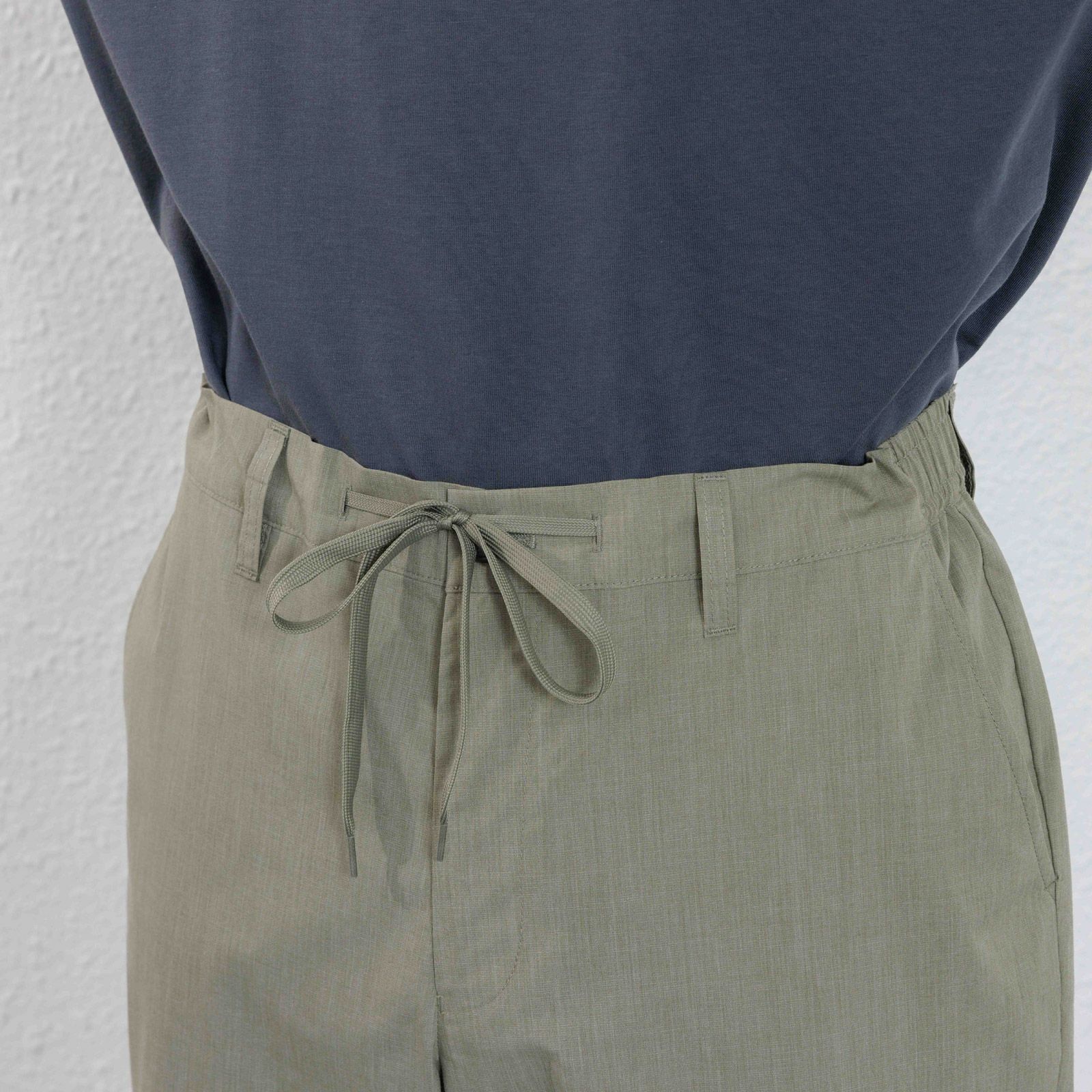 【かるクル】　クールタッチポプリンイージーパンツ