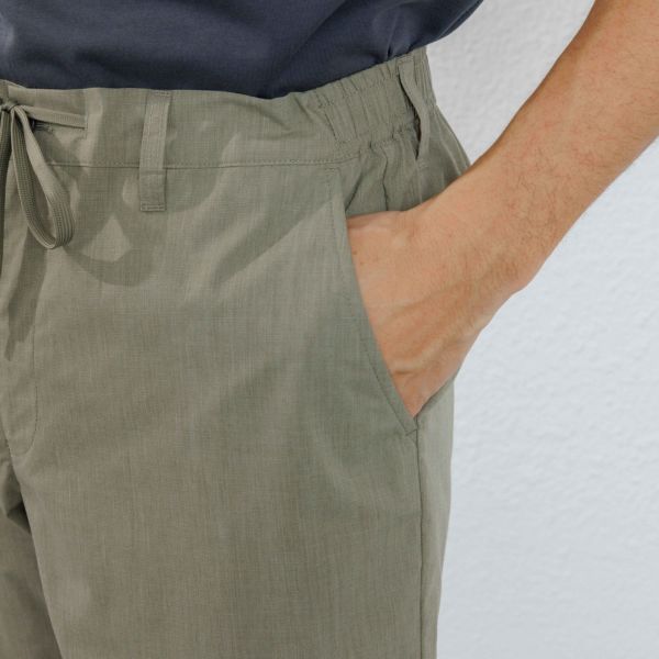 【かるクル】　クールタッチポプリンイージーパンツ