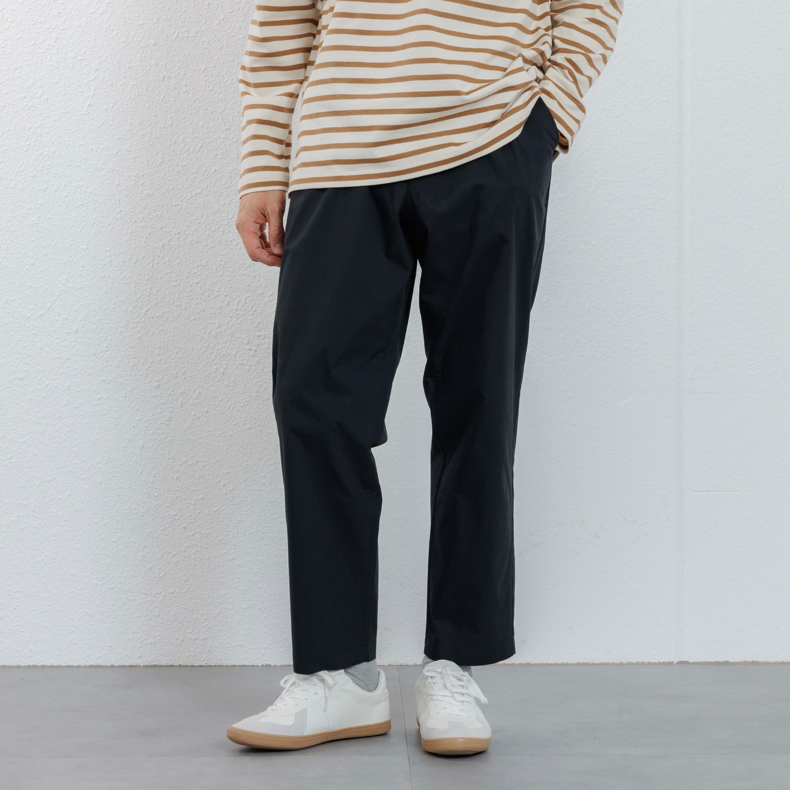 【かるクル】　クールタッチポプリンイージーパンツ