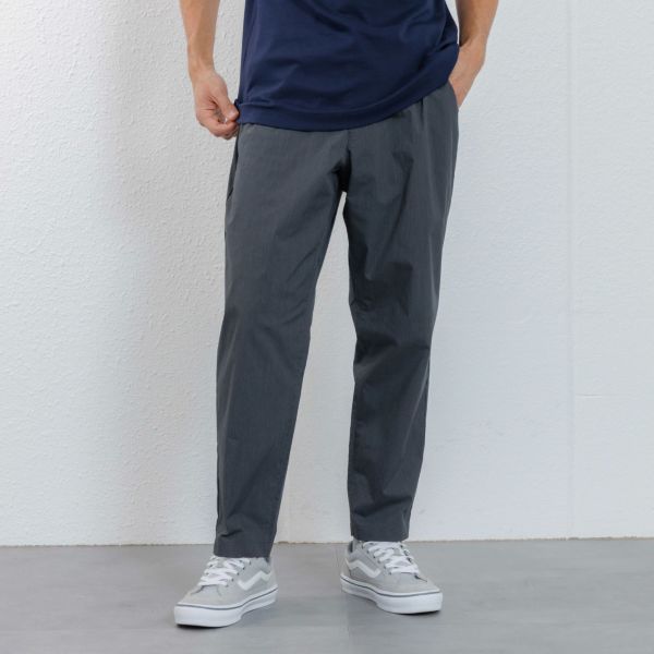 【かるクル】　クールタッチポプリンイージーパンツ