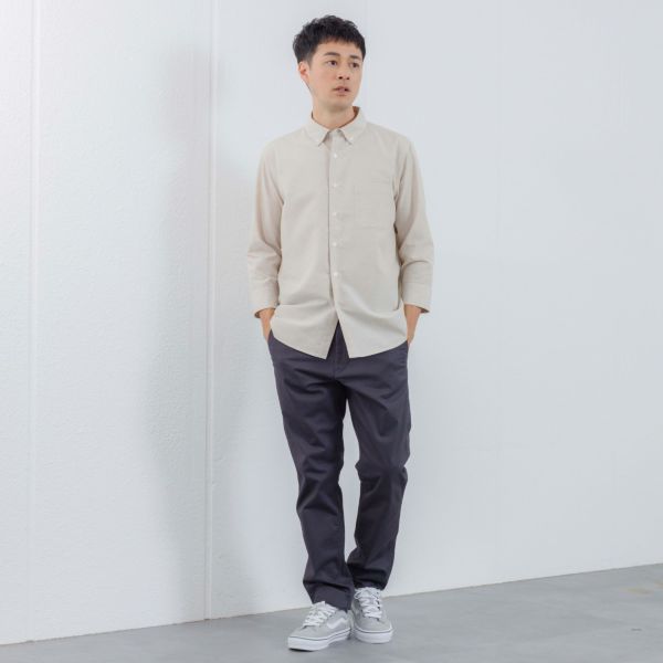 レギュラーフィット　タイセンタク　ストレッチパンツ