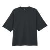 【ピースフィットクール】　遮熱スムース無地五分袖Tシャツ