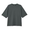 【ピースフィットクール】　遮熱スムース無地五分袖Tシャツ