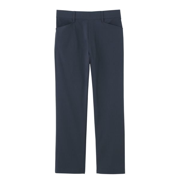 【ピースフィットクール】ひんやり　ハイストレッチストレートパンツ