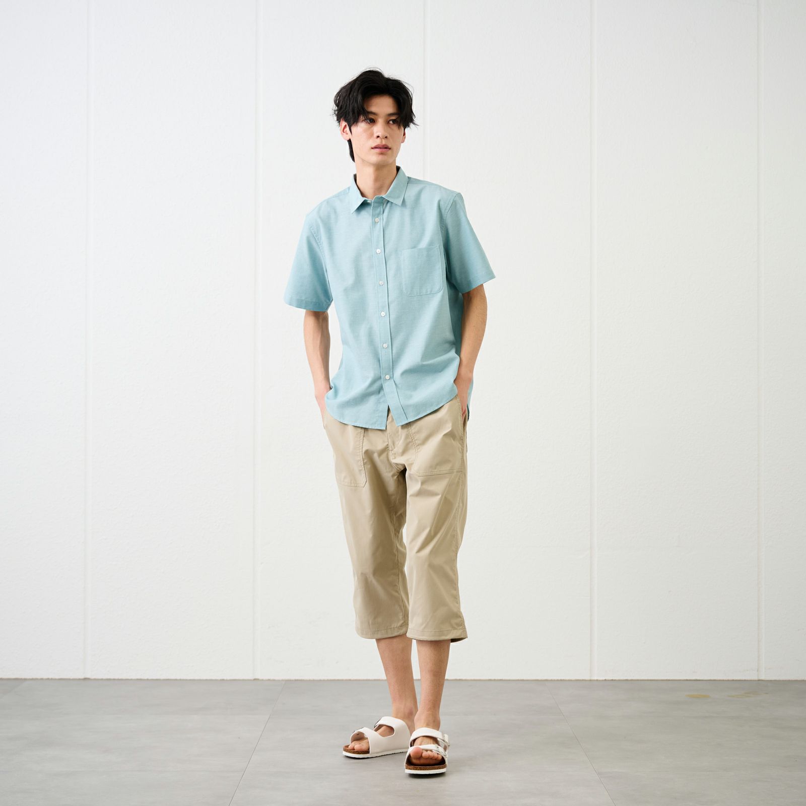 はっ水　クロプドパンツ