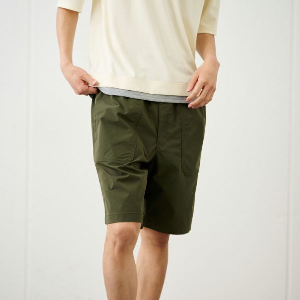 オールバーブラウン 水色 ショートパンツ 30美品 On オン on ショートパンツ メンズ Hybrid Shorts インナー