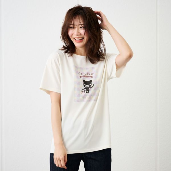 くろくまくんプリントＴシャツ