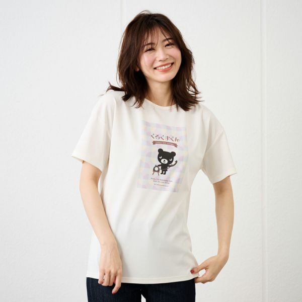 くろくまくんプリントＴシャツ