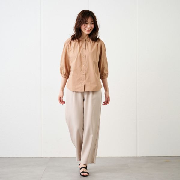 綿100％刺しゅう売れ筋商品|||ブラウス　IK-607 綿100%刺しゅうブラウス(綿100%・洗濯機OK) - ファッション通販